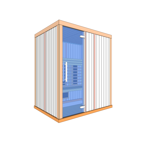3 Person Home Infrared Saunarium IR2025-SP