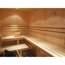 D1525 Sauna Bench, Backrest & Floor Mat Kit 